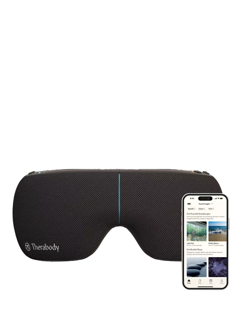 Therabody SmartGoggles 2nd Gen relaxation device, UK version