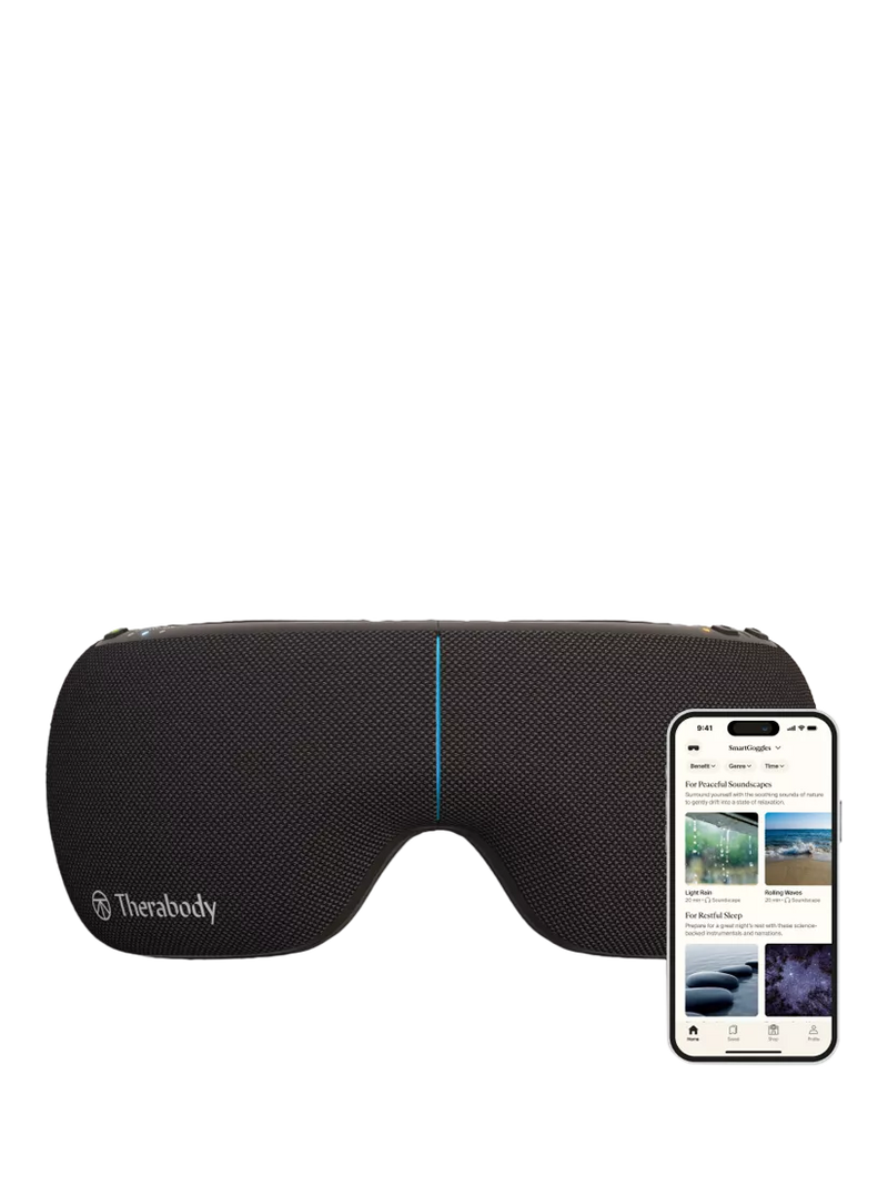 Therabody SmartGoggles 2nd Gen relaxation device, UK version