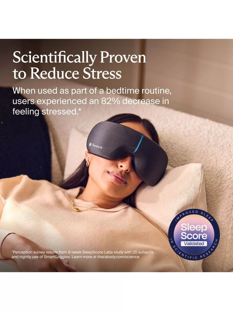 Therabody SmartGoggles 2nd Gen relaxation device, UK version