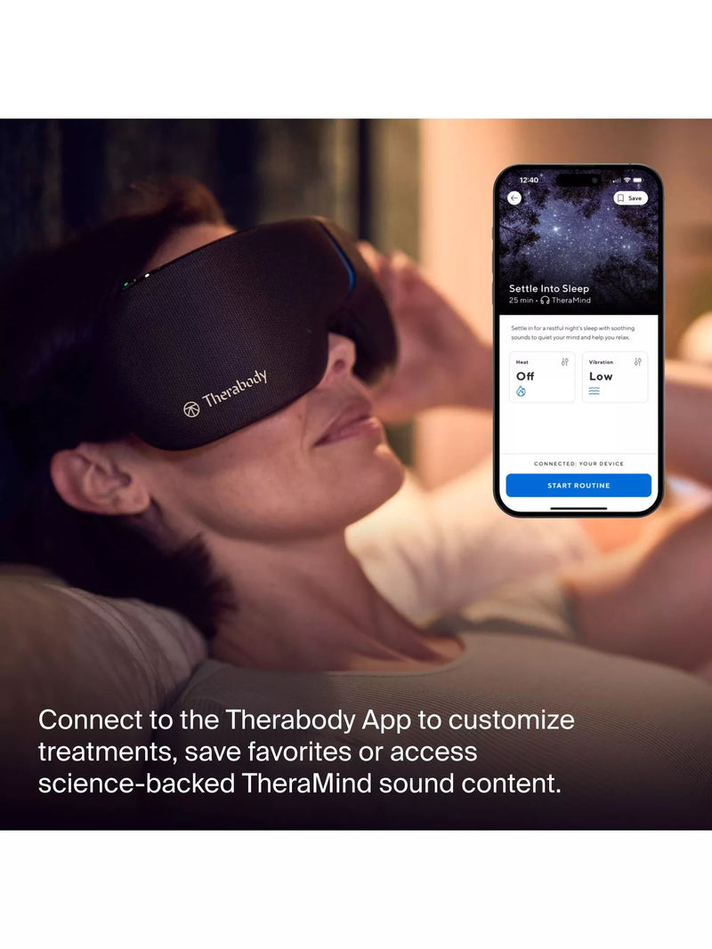 Therabody SmartGoggles 2nd Gen relaxation device, UK version