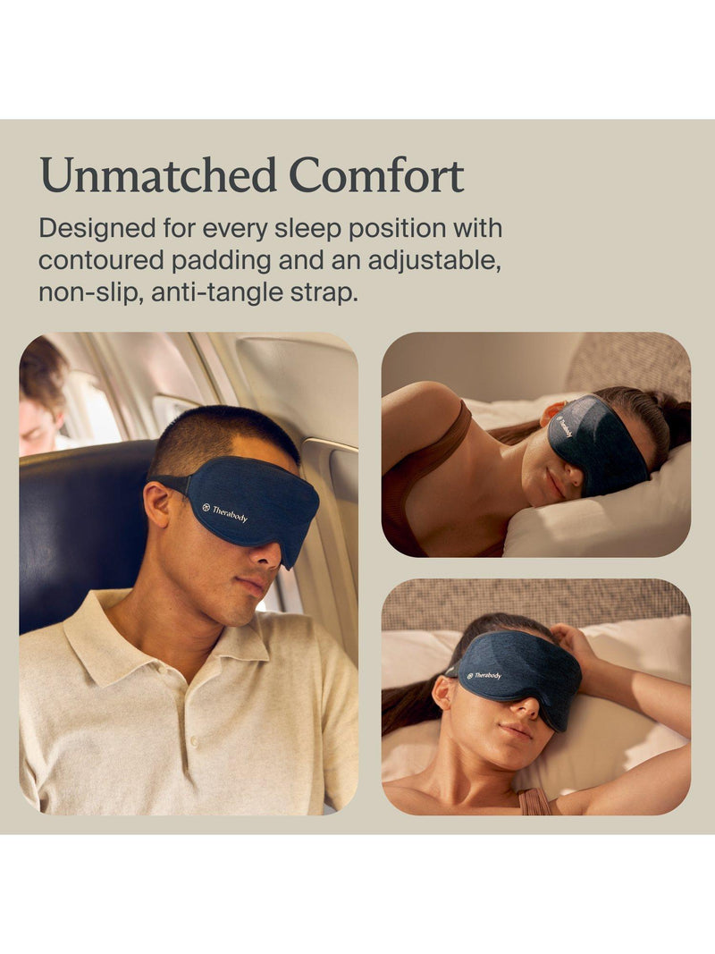 Therabody SleepMask blackout eye mask - British product