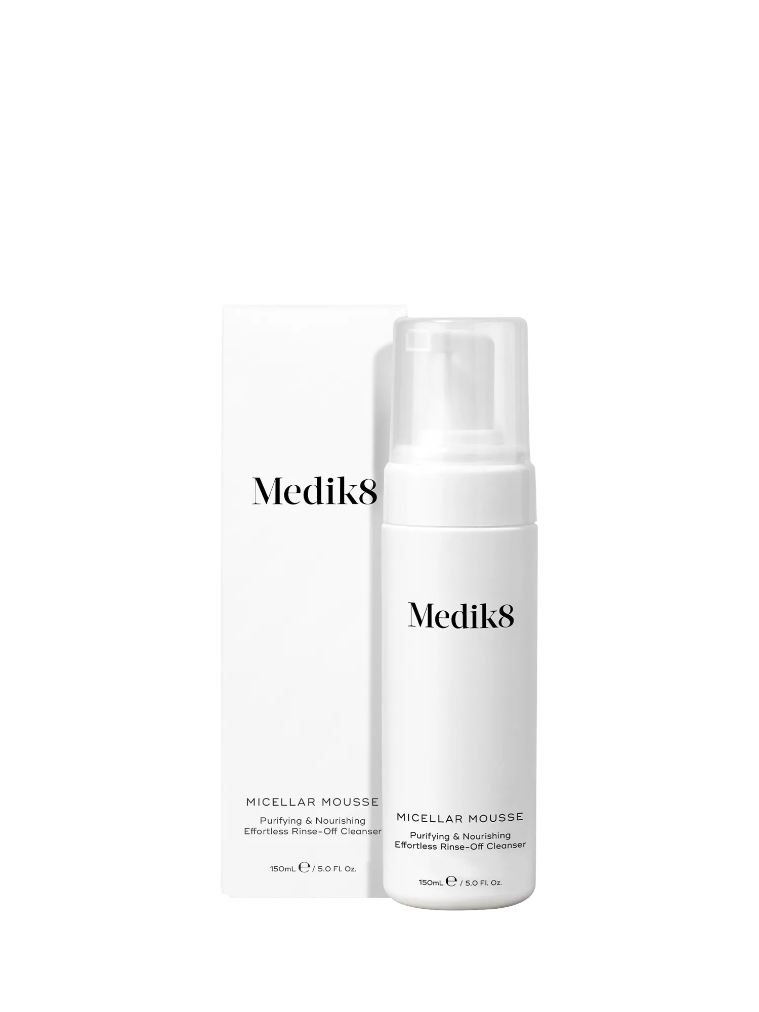 Medik8 Micellar Mousse 150ml, imported from the UK