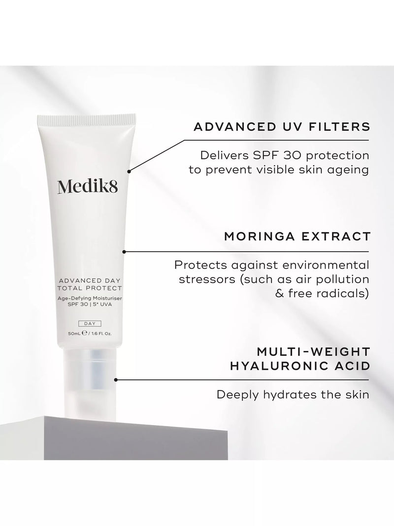 Medik8 Advanced Day Total Protect SPF 30 50ml (British brand)