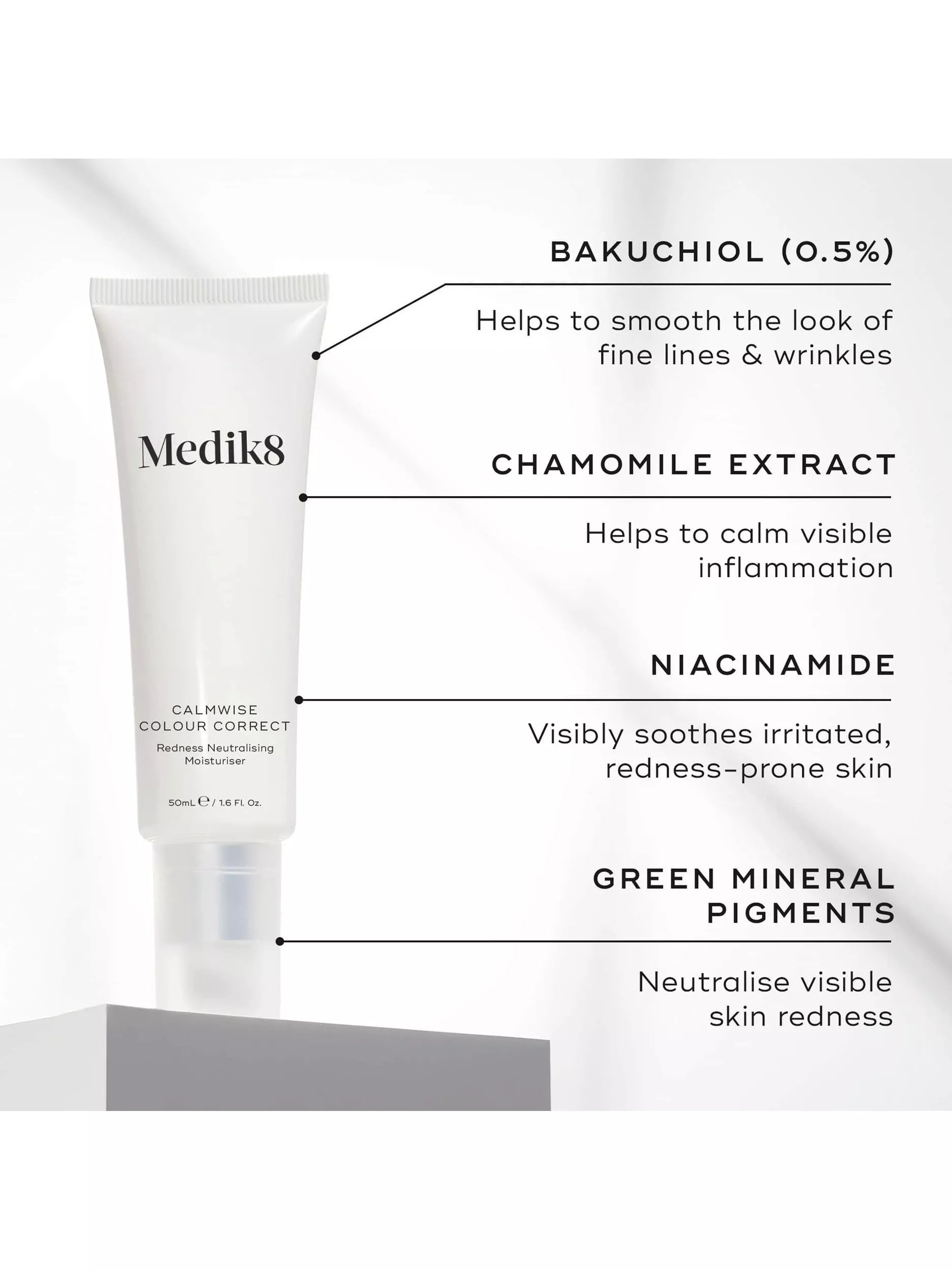 Medik8 Calmwise Colour Correct cream 50ml - British product