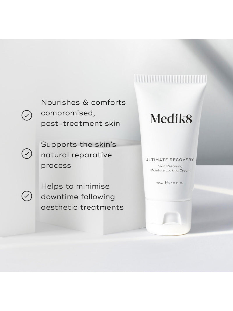 Medik8 Ultimate Recovery restorative cream 30ml, imported from the UK