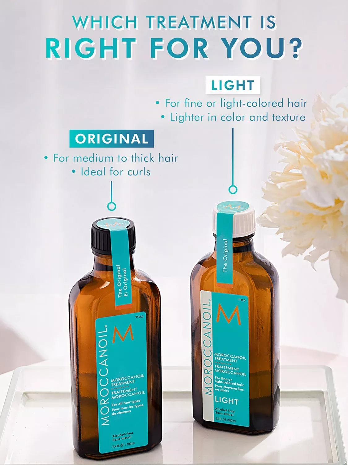 Moroccanoil Treatment Original hair oil 100ml, imported from the UK
