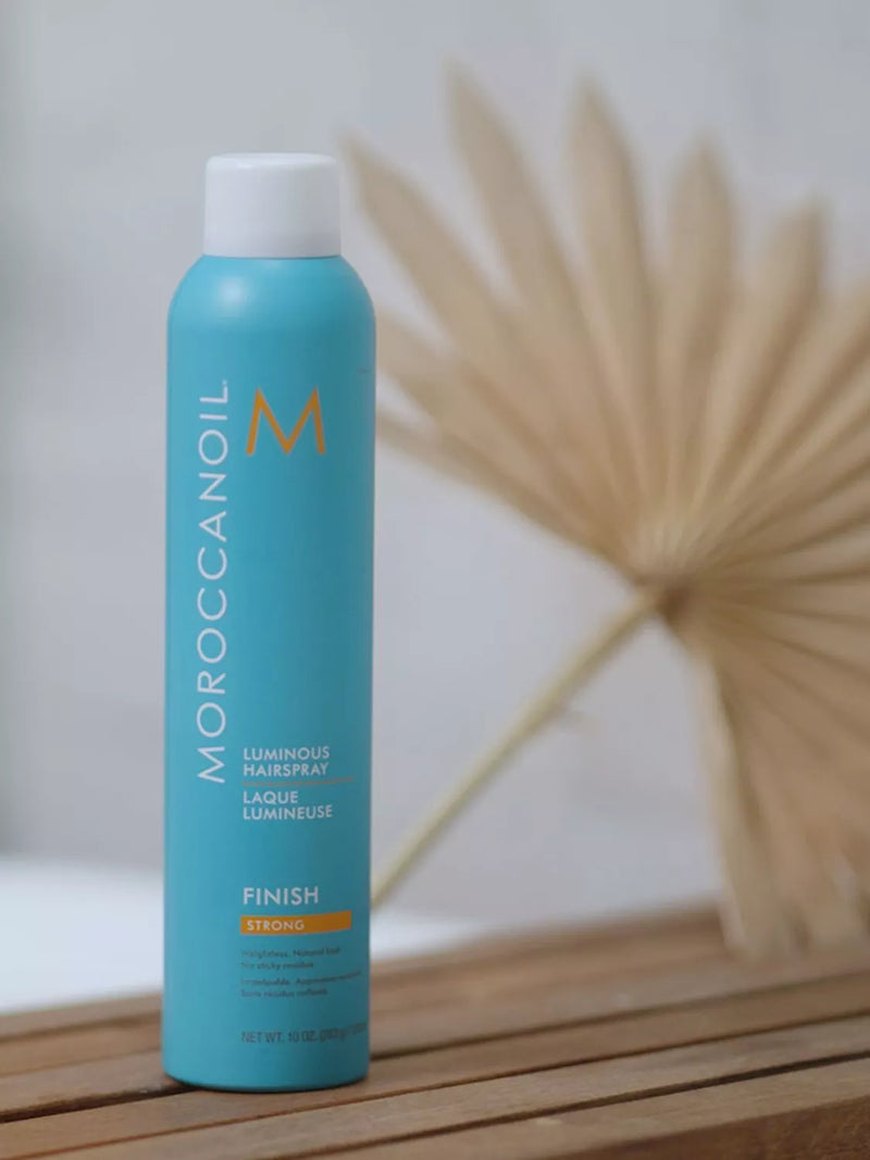 Moroccanoil Luminous Hairspray Strong 330ml, imported from the UK