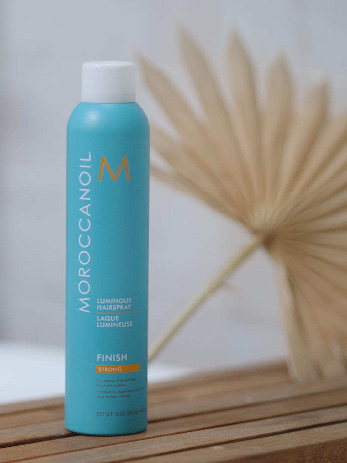 Moroccanoil Luminous Hairspray Strong 330ml, imported from the UK