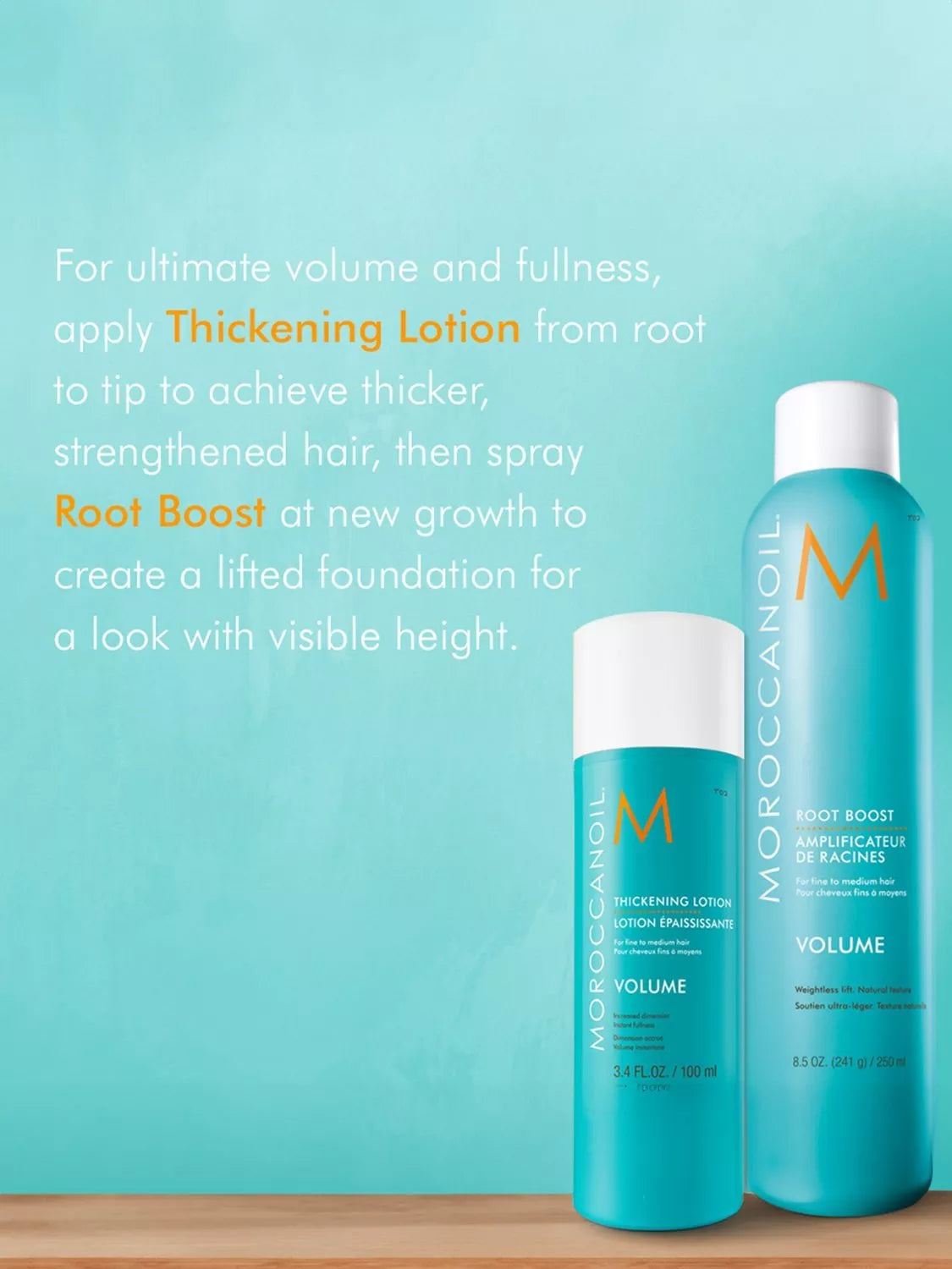 Moroccanoil hair thickening lotion 100ml (British brand)