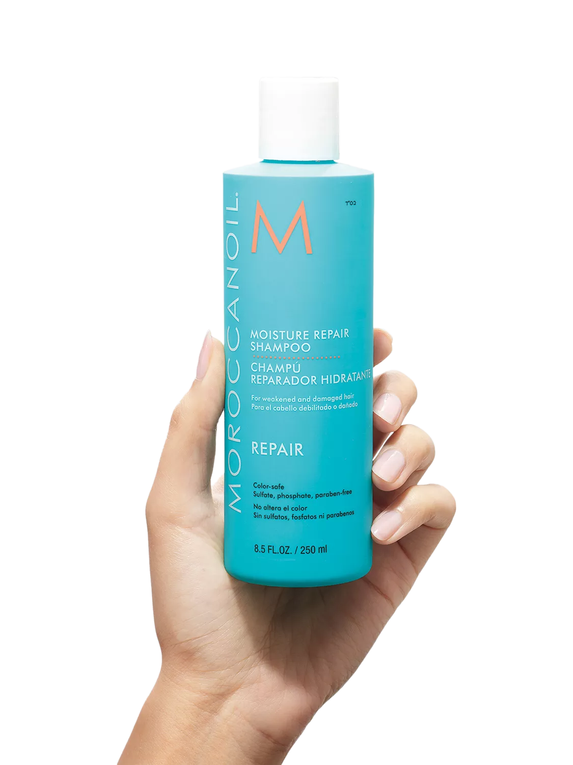 Moroccanoil Moisture Repair shampoo 250ml, imported from the UK