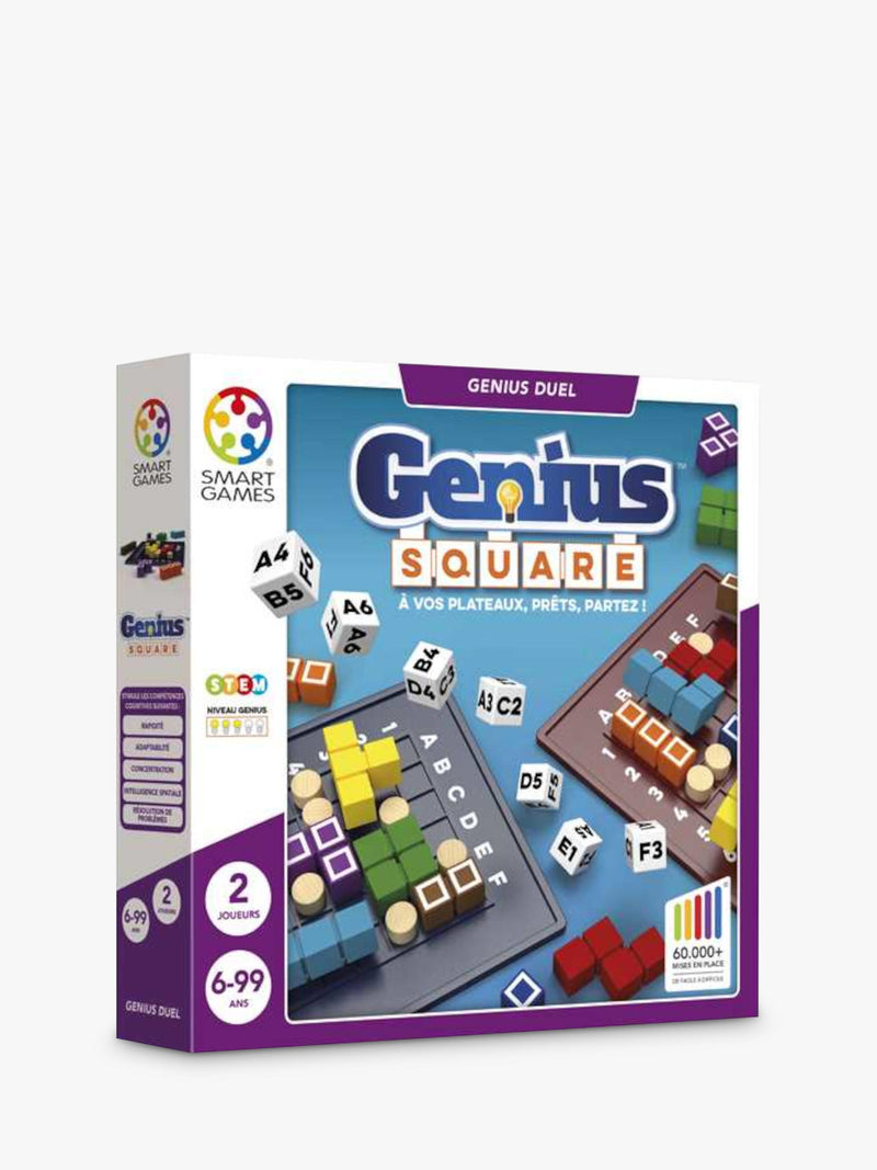 SmartGames Genius Square 24 puzzle board game (British brand)
