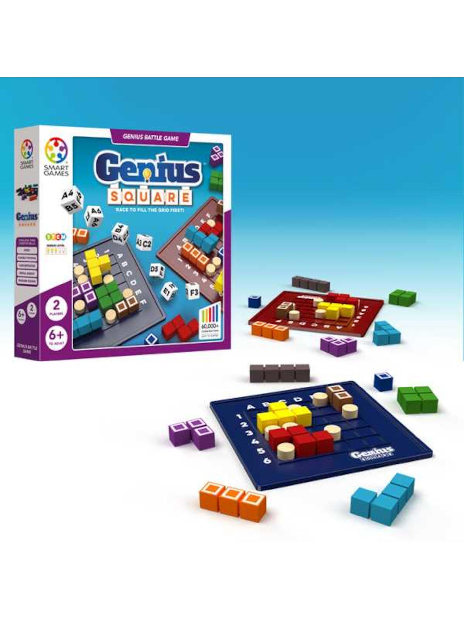 SmartGames Genius Square 24 puzzle board game (British brand)
