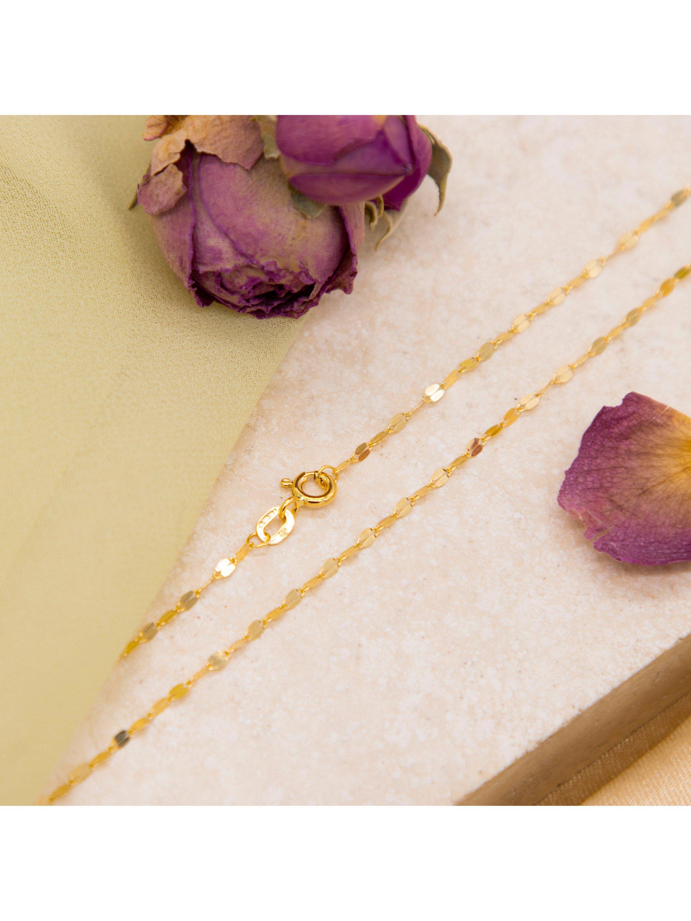 IBB forzatina gold chain necklace 46cm, imported from the UK