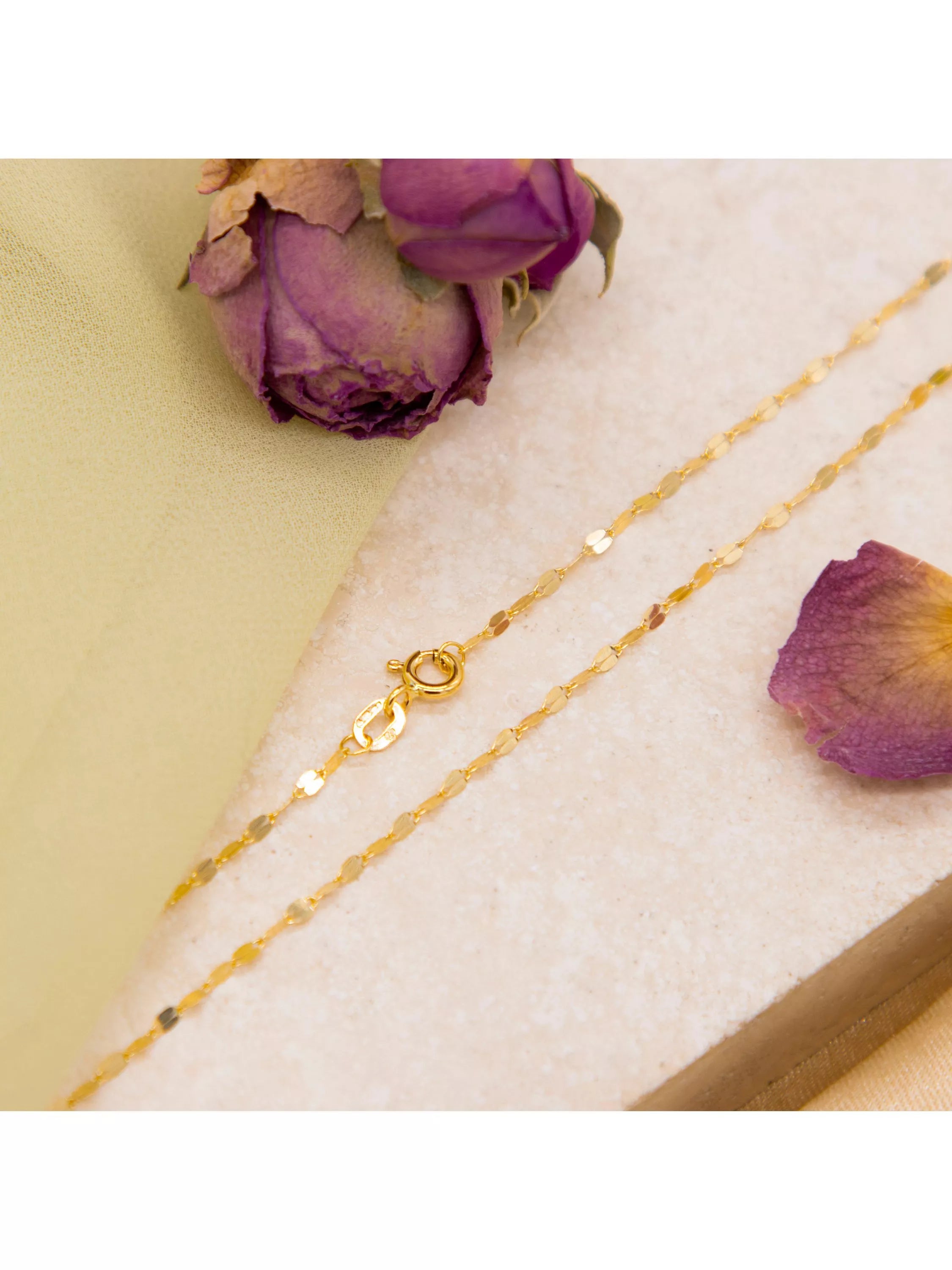 IBB forzatina gold chain necklace 46cm, imported from the UK
