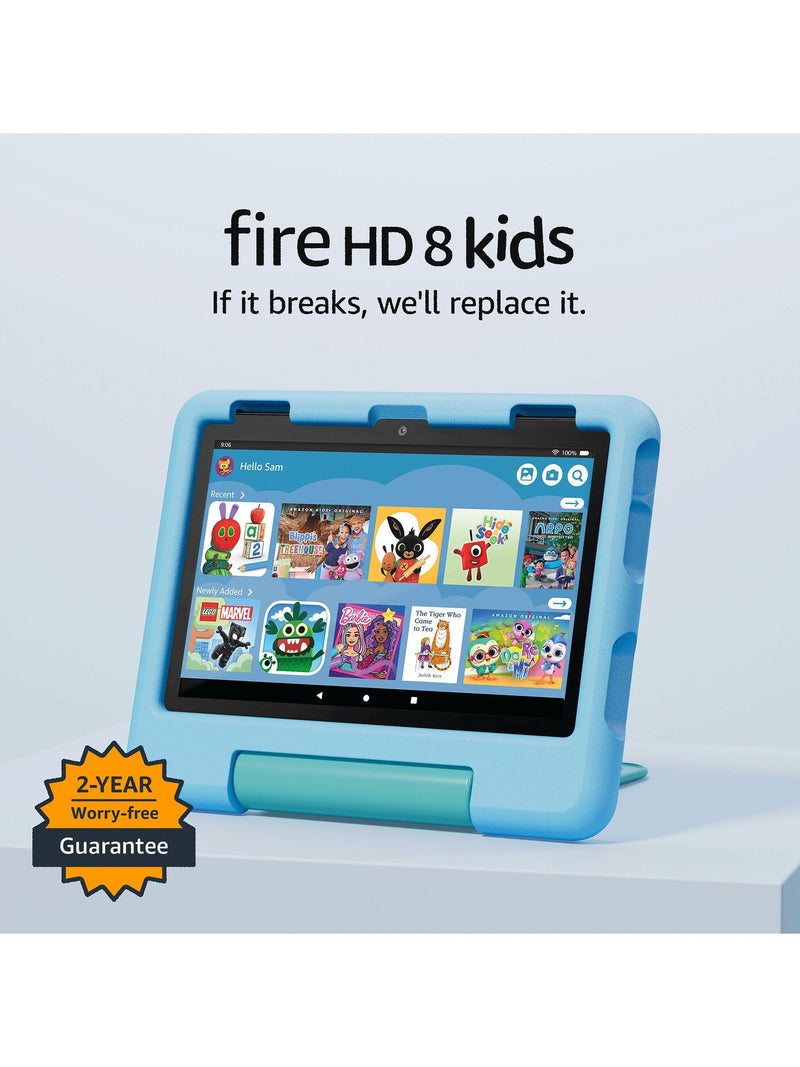 Amazon Fire HD 8 Kids Edition tablet (British brand)