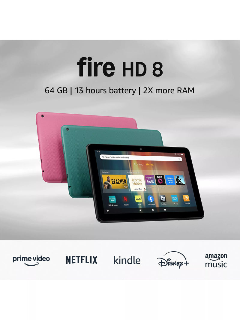 Amazon Fire HD 8 tablet 8 inch - British product