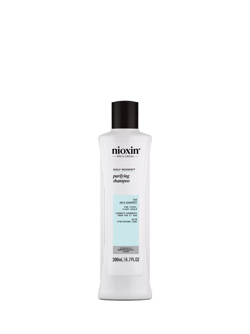Nioxin Pro Clinical Scalp Recovery Purifying Shampoo for Dandruff and Itchy Scalp 200ml, imported from the UK