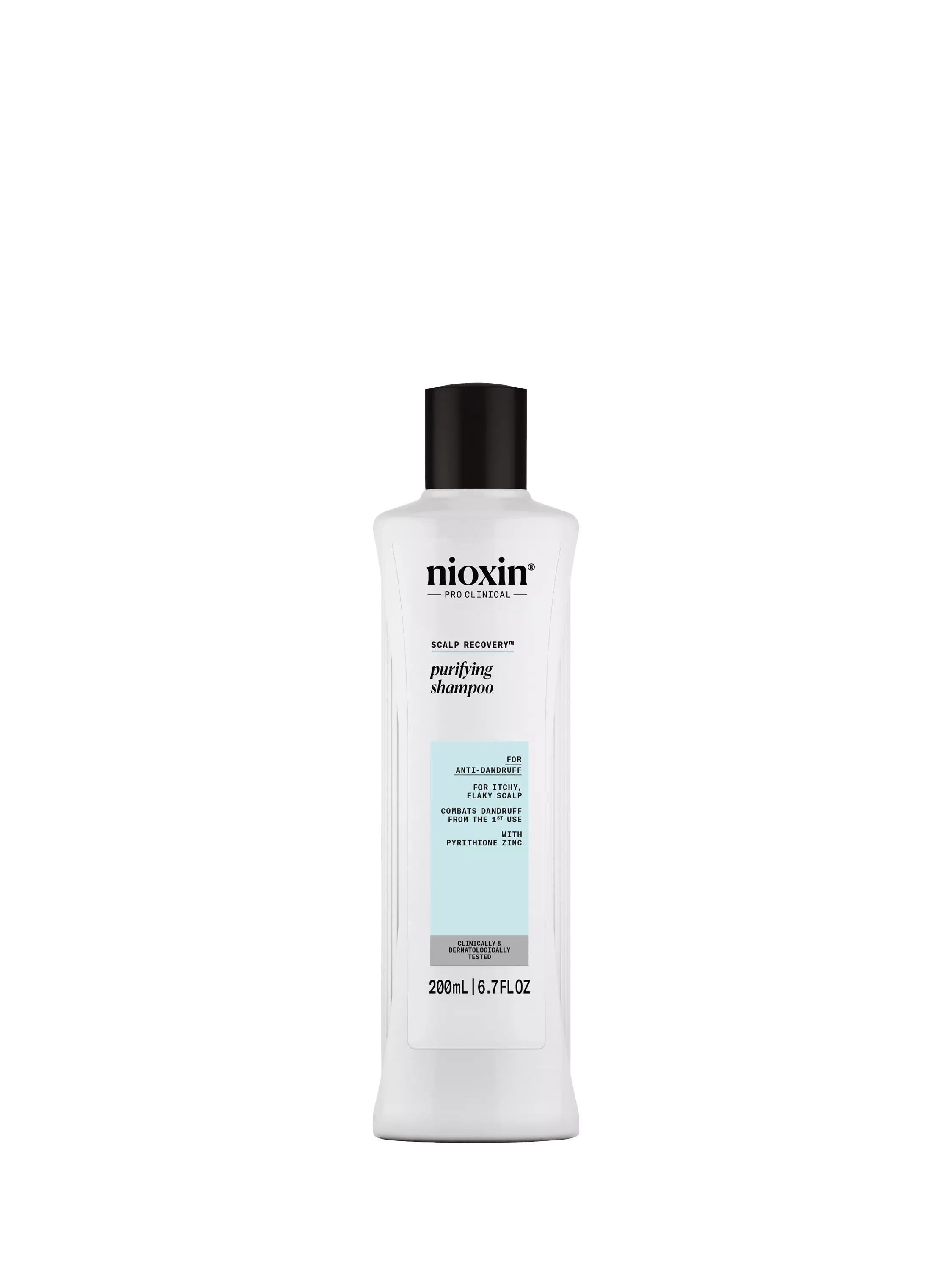 Nioxin Pro Clinical Scalp Recovery Purifying Shampoo for Dandruff and Itchy Scalp 200ml, imported from the UK
