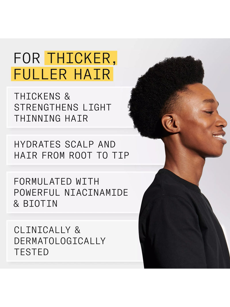 Nioxin thickening shampoo for natural hair with light thinning 300ml, imported from the UK