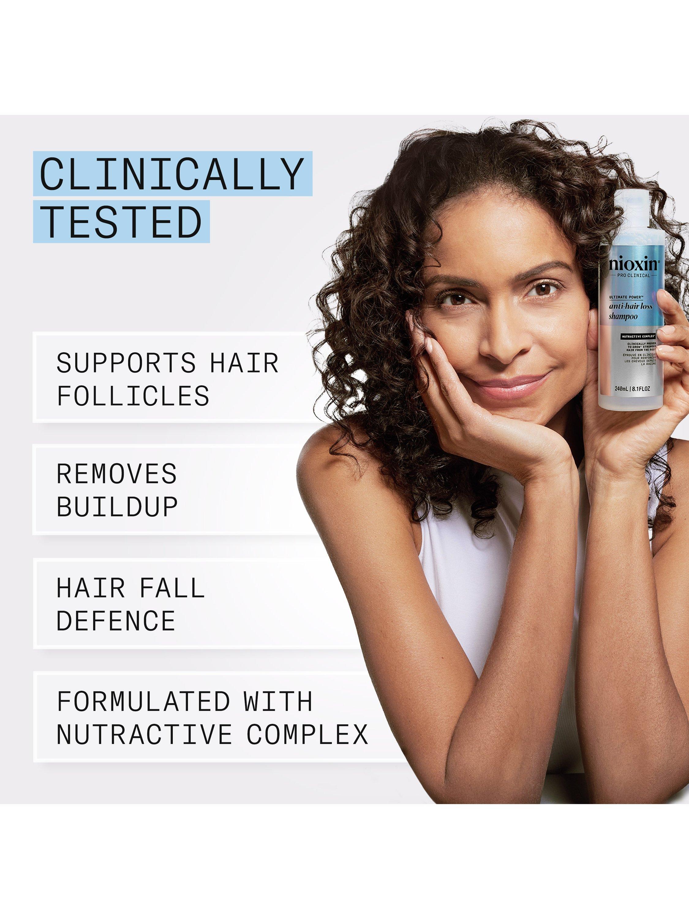 Nioxin Anti-Hair Loss Shampoo 240ml, imported from the UK