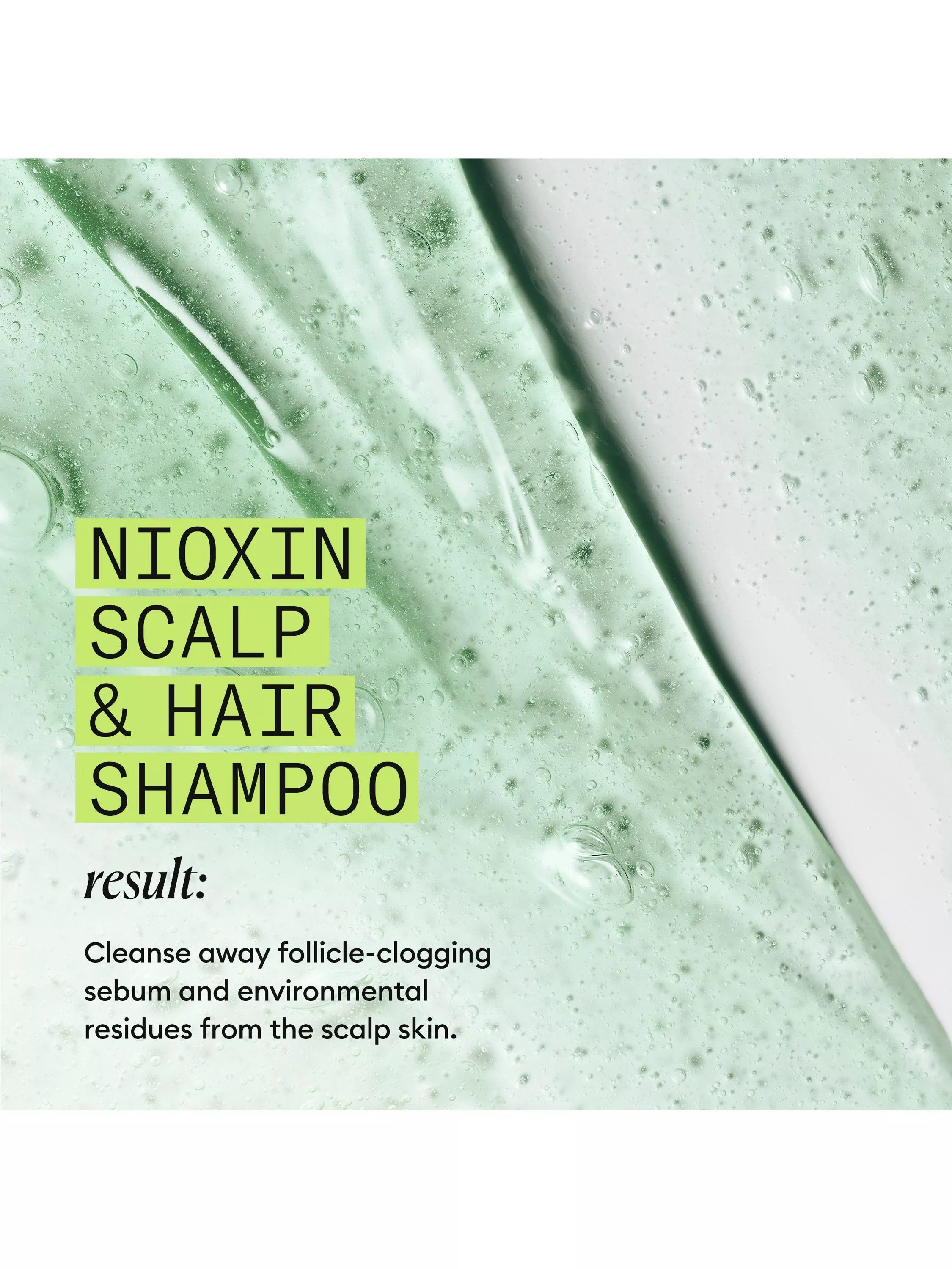 Nioxin Pro Clinical System 2 Scalp + Hair Thickening Shampoo for Natural Hair with Progressed Thinning, 300ml
