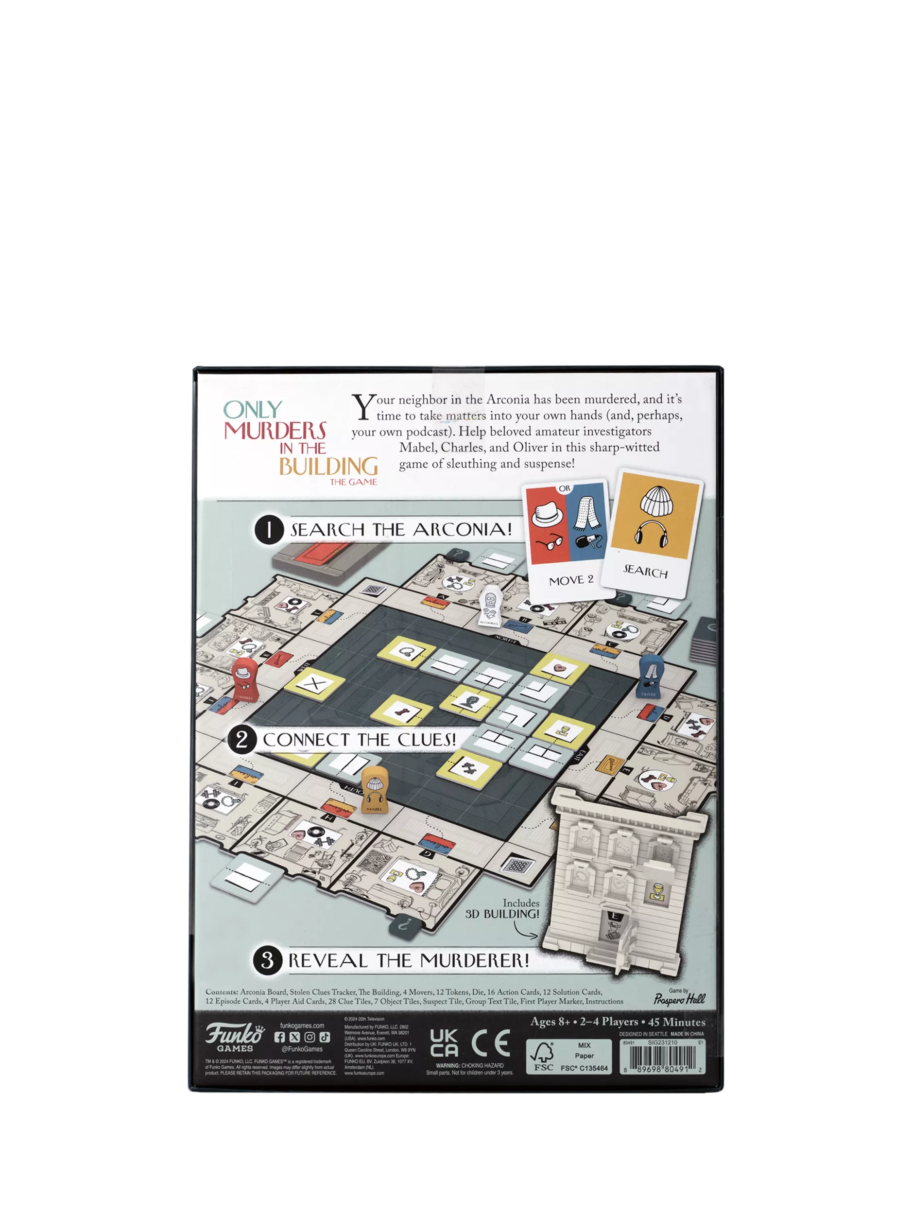 Goliath Only Murders in the Building board game (British brand)