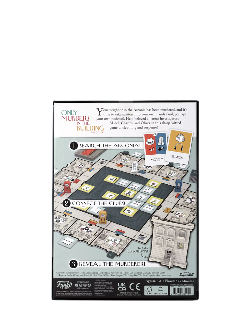Goliath Only Murders in the Building board game (British brand)
