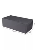 Pacific garden bench cover anthracite 170x100cm, imported from the UK