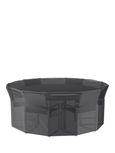 John Lewis Pacific Aerocover Round Garden Dining Furniture Set Cover 200cm Anthracite- Buy online at McGrocer