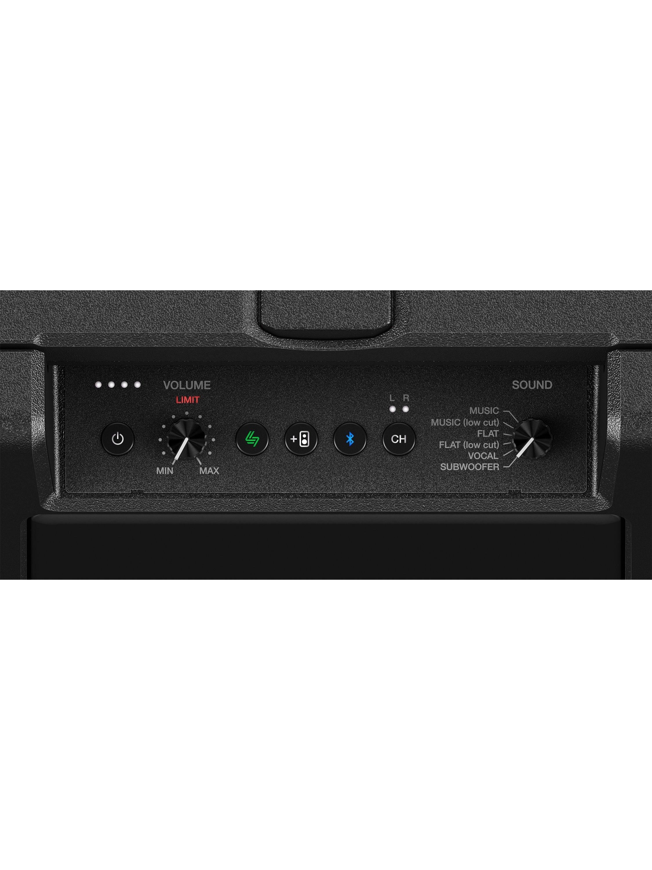 AlphaTheta Wave-Eight portable wireless DJ speaker - UK version