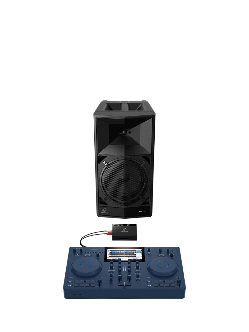 AlphaTheta Wave-Eight portable wireless DJ speaker - UK version
