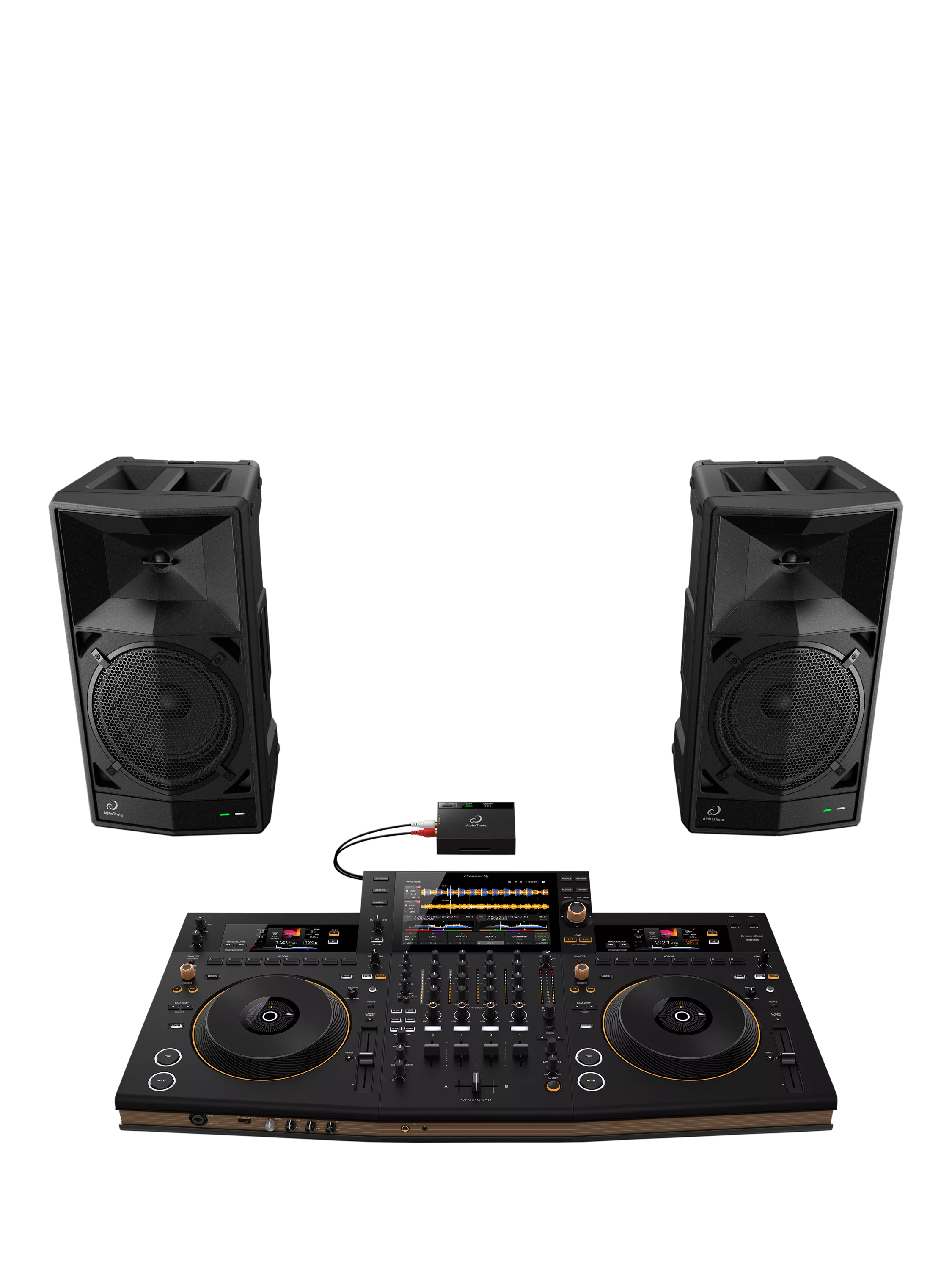 AlphaTheta Wave-Eight portable wireless DJ speaker - UK version
