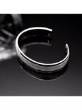 Hoxton London men's mesh cuff bangle D65mm (British brand)