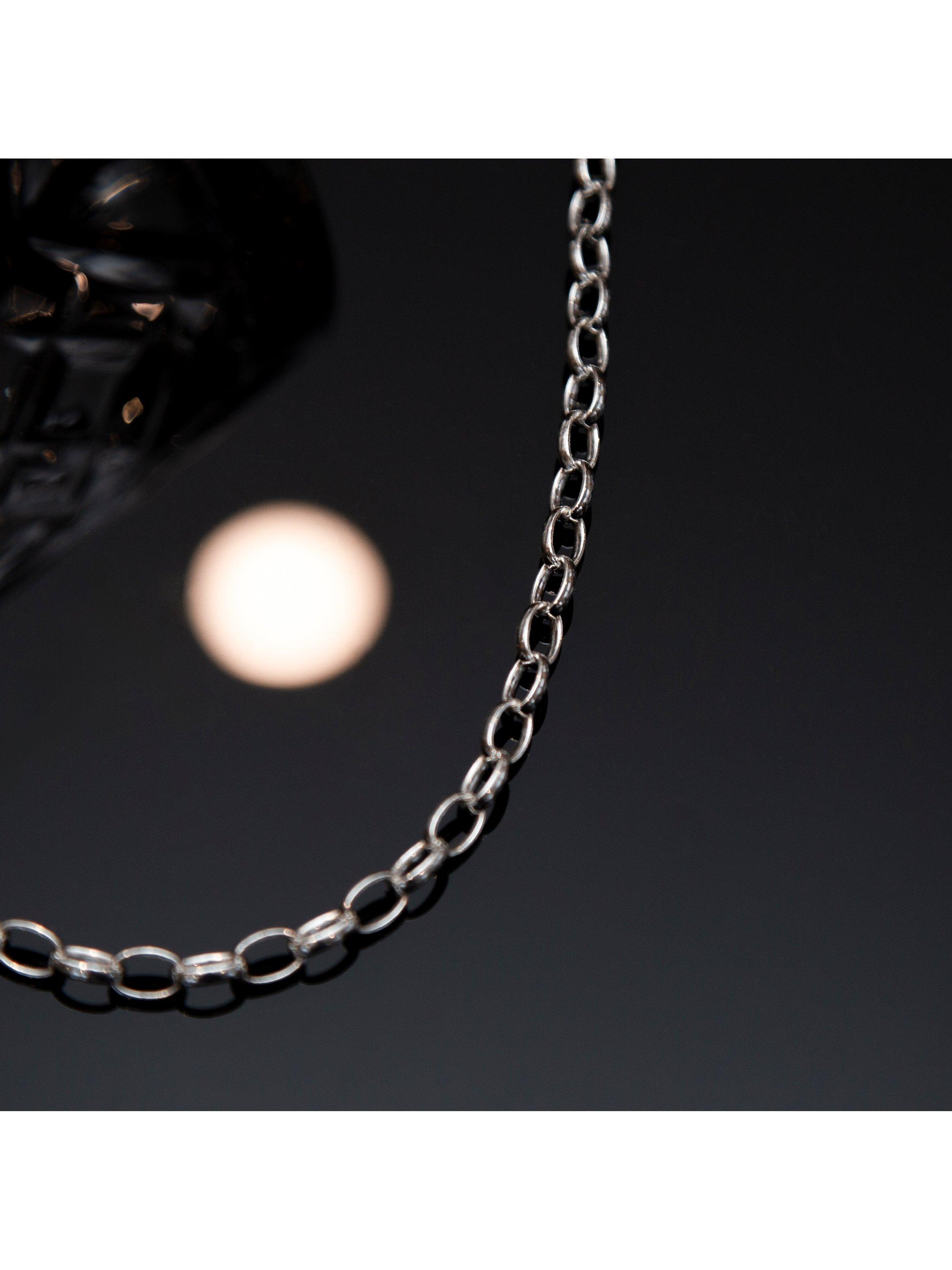 Hoxton London oval belcher chain necklace 5mm 51cm, imported from the UK