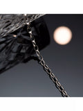 Hoxton London oval belcher chain necklace 5mm 51cm, imported from the UK