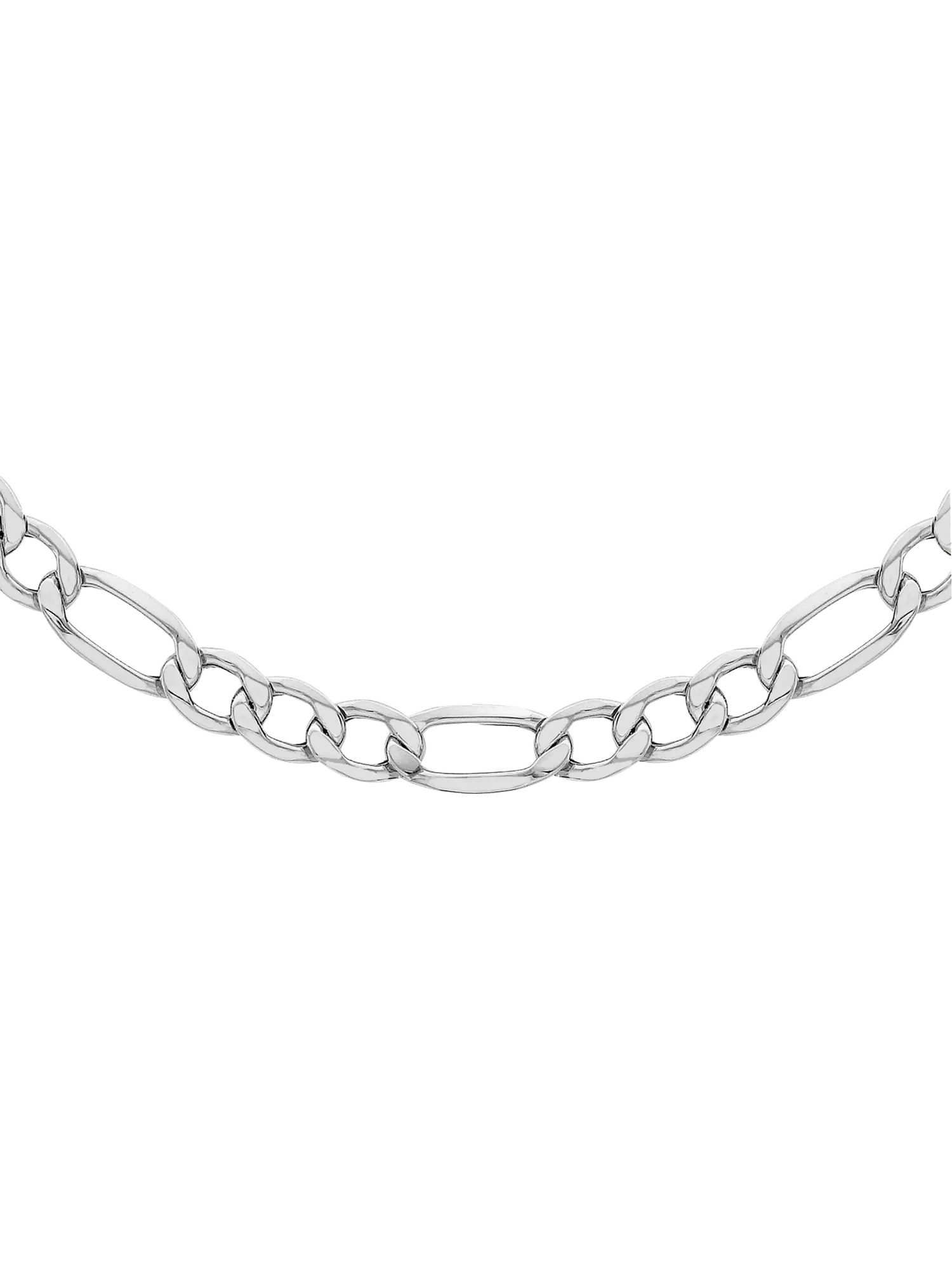 Hoxton London men's figaro chain necklace silver 56cm, UK version