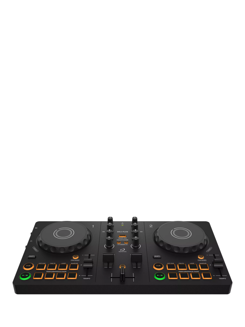 AlphaTheta DDJ-FLX2 2-channel DJ controller black - British product
