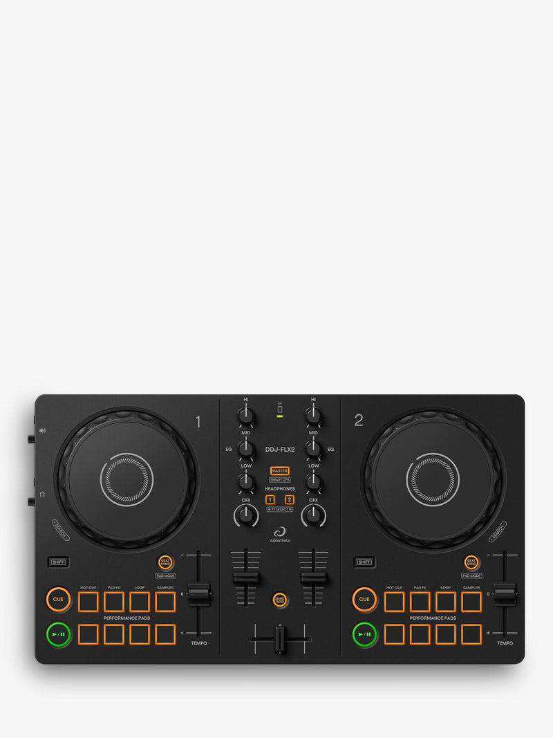 AlphaTheta DDJ-FLX2 2-channel DJ controller black - British product