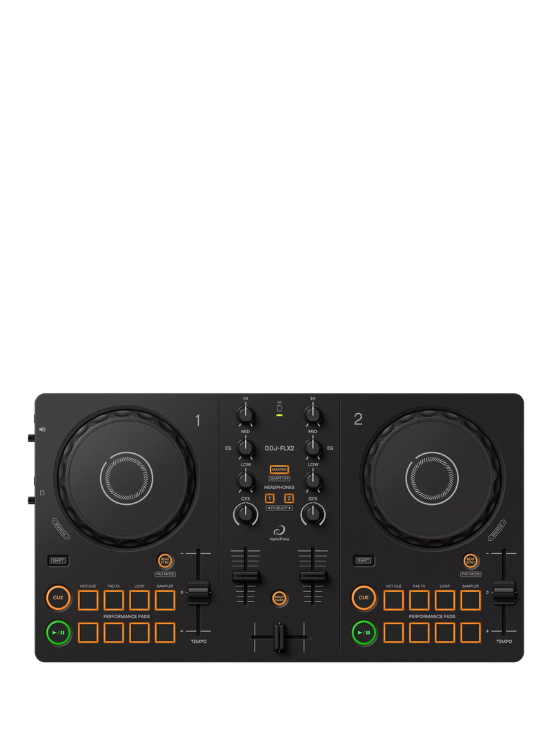 AlphaTheta DDJ-FLX2 2-channel DJ controller black - British product