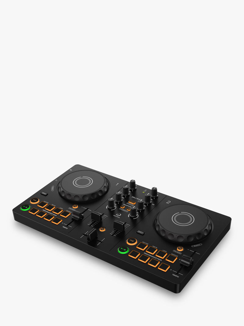 AlphaTheta DDJ-FLX2 2-channel DJ controller black - British product