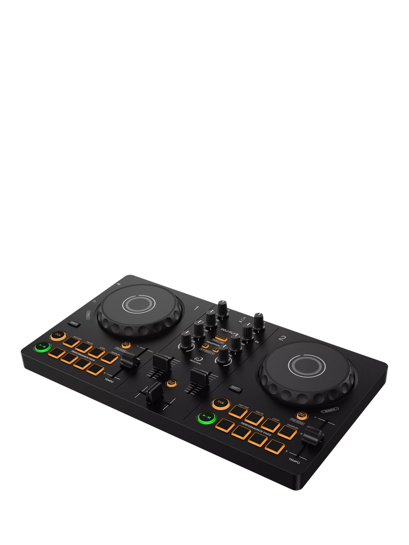 AlphaTheta DDJ-FLX2 2-channel DJ controller black - British product