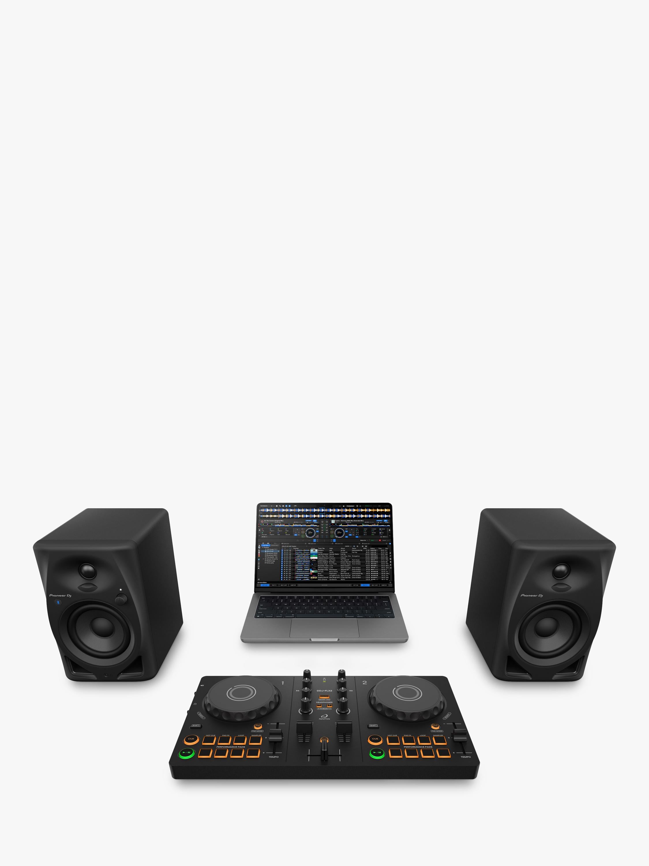 AlphaTheta DDJ-FLX2 2-channel DJ controller black - British product