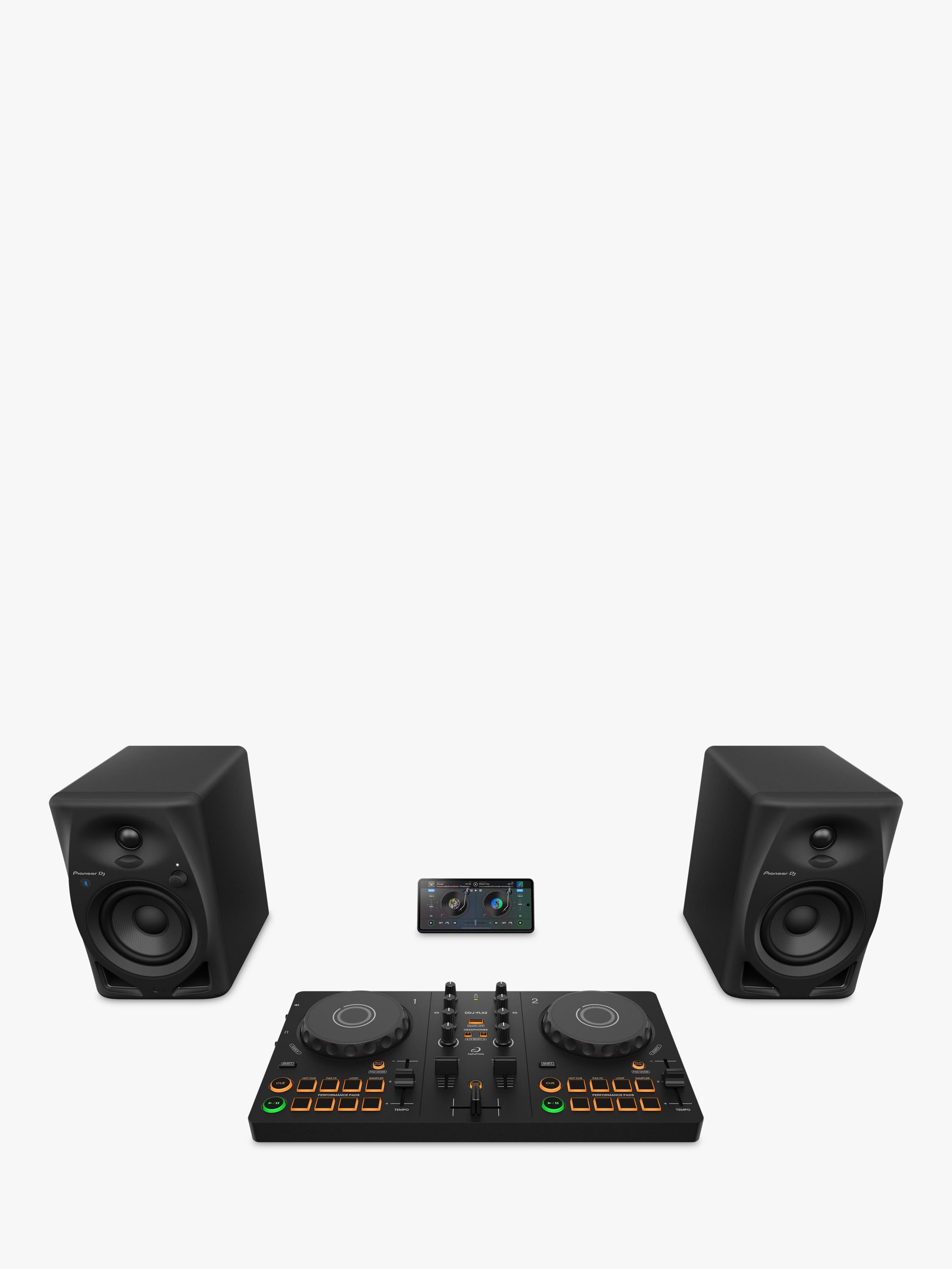 AlphaTheta DDJ-FLX2 2-channel DJ controller black - British product