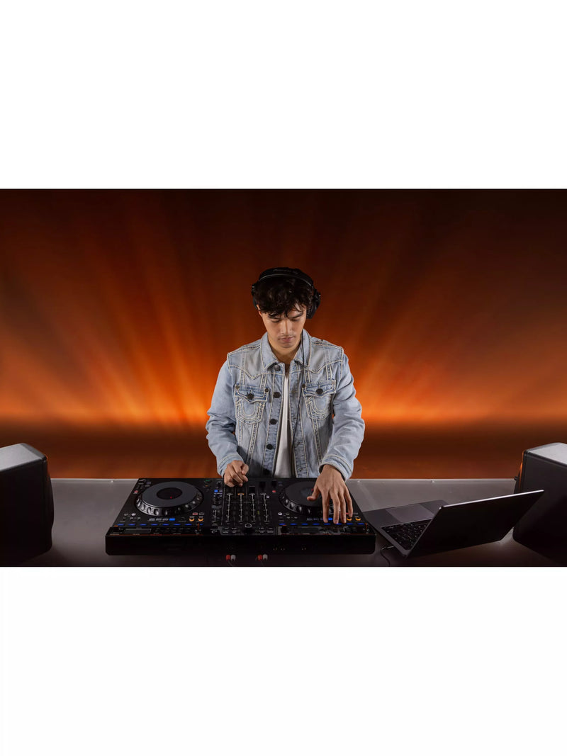 AlphaTheta DDJ-FLX2 2-channel DJ controller black - British product