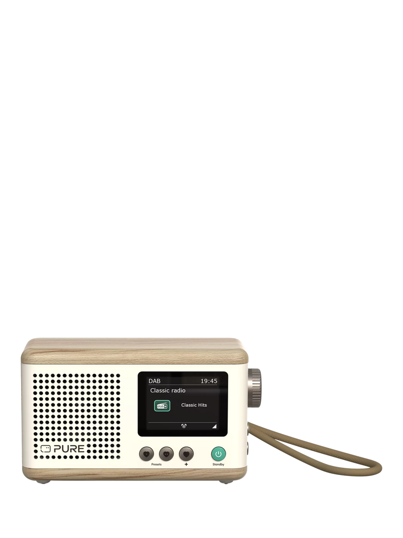 Reines klassisches Mini tragbares Radio mit DAB+ und Bluetooth (britische Marke)