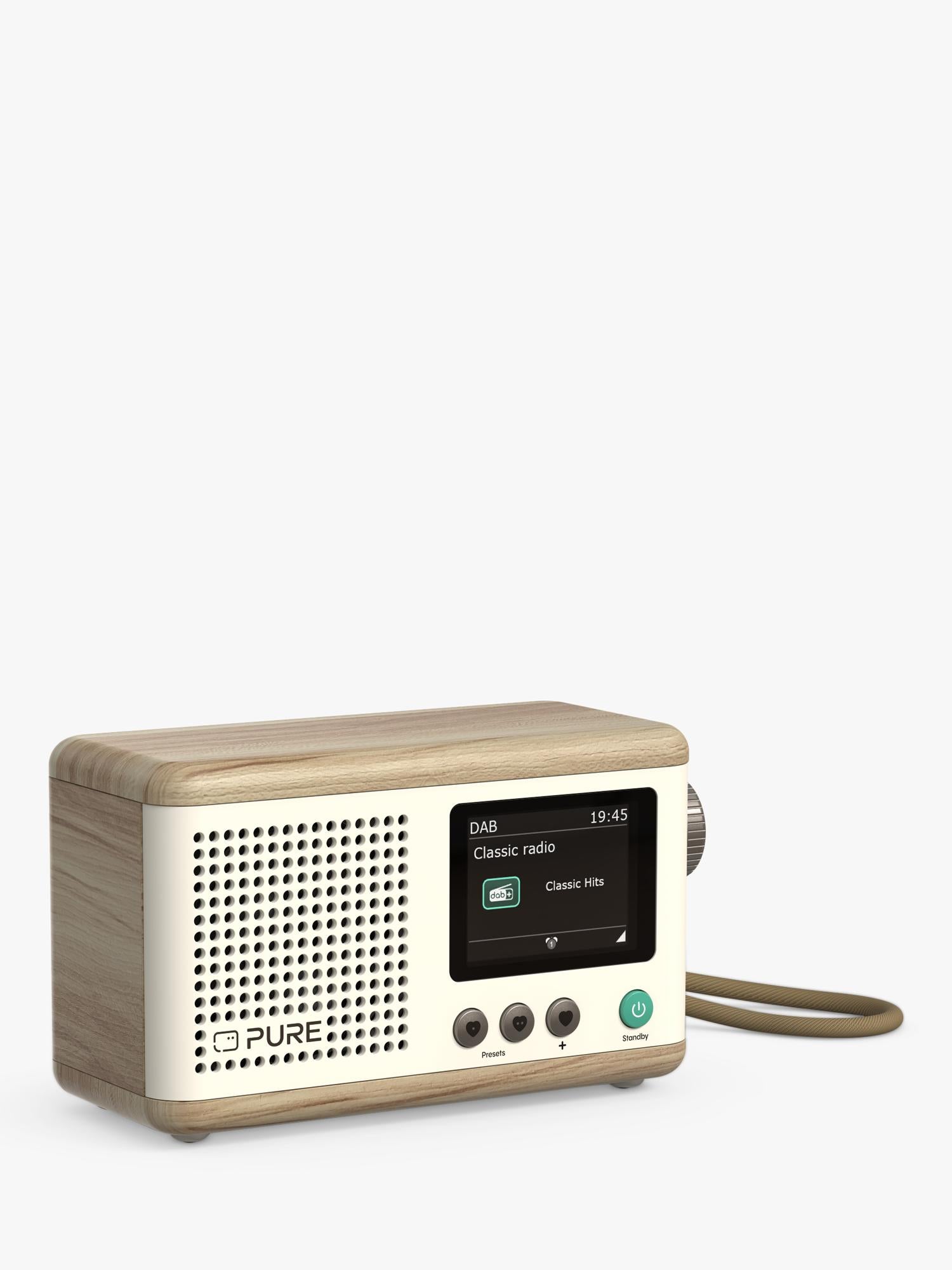 Reines klassisches Mini tragbares Radio mit DAB+ und Bluetooth (britische Marke)