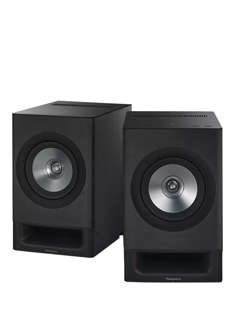 Technics SC-CX700B kabelloses Lautsprecher-System für Regale (britische Marke)
