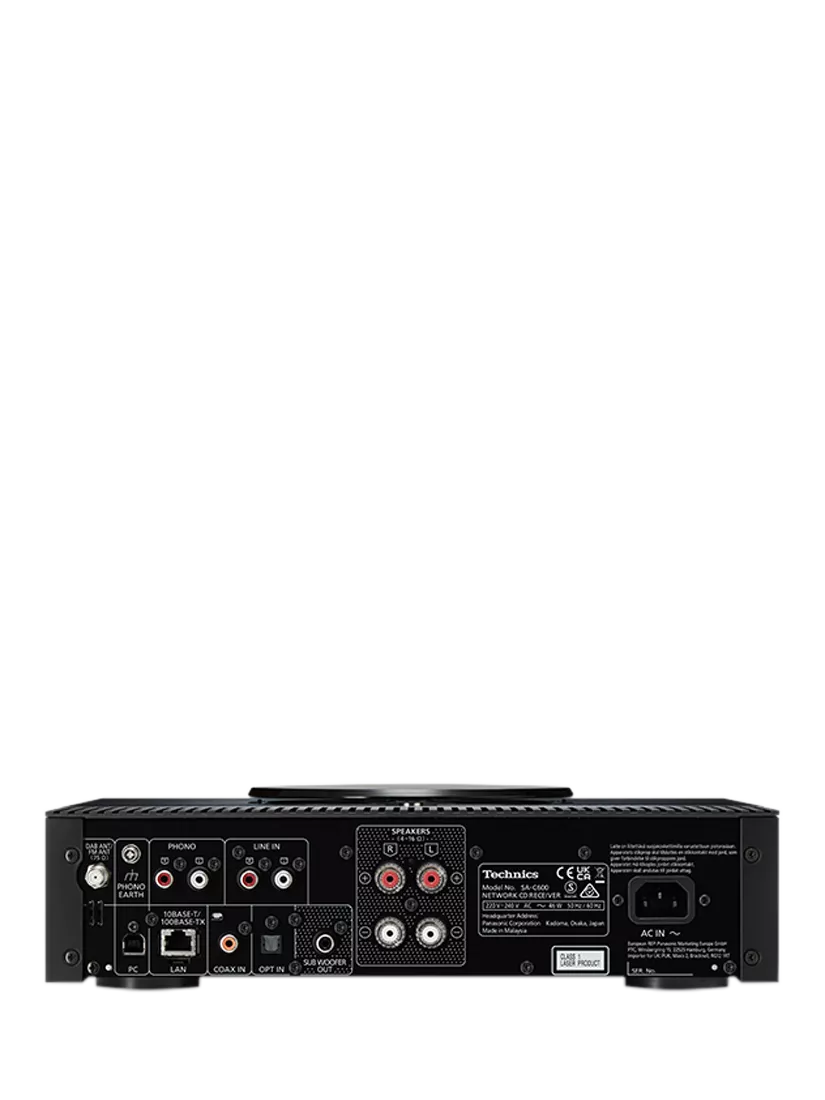 Technics SA-C600 streaming receiver with CD player black - British product