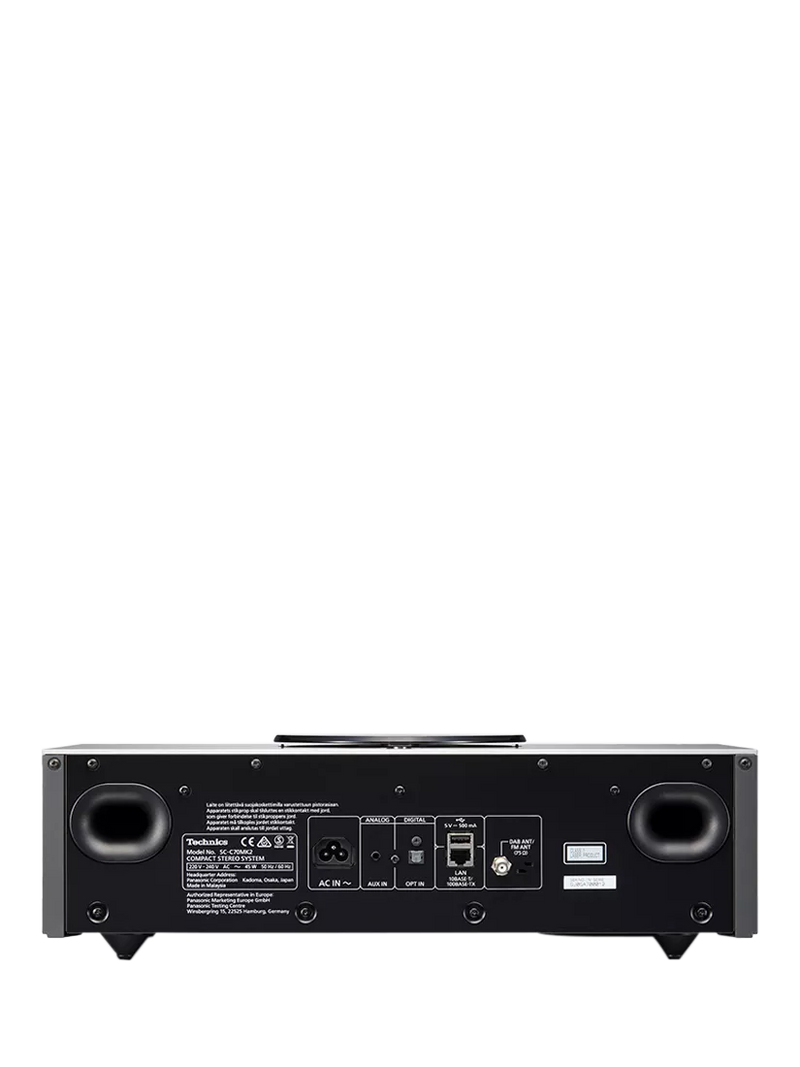 Technics SC-C70MK2 premium Hi-Fi system black, imported from the UK