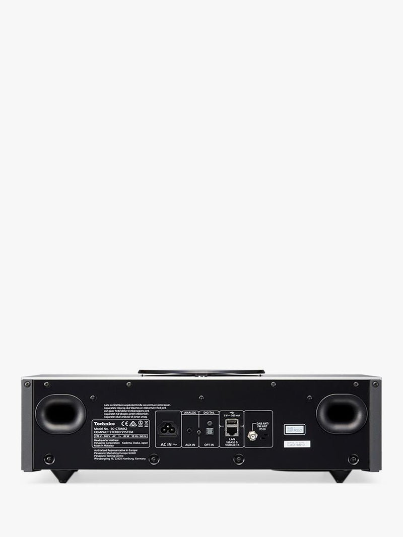 Technics SC-C70MK2 premium Hi-Fi system black, imported from the UK